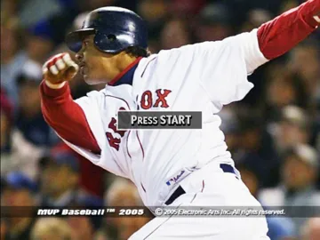 MVP Baseball 2005 (USA) screen shot title